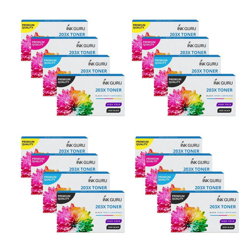 HP Colour LaserJet Pro MFP M280nw Toner - Pack of 16 4 Packs Value Multipack. High Capacity Compatible Toner Cartridges (203X)