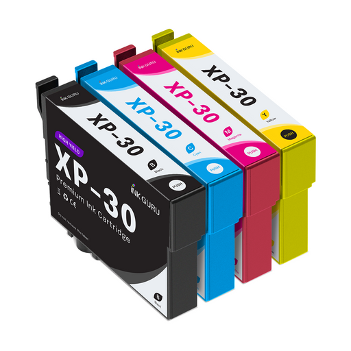 Epson XP-30 Ink - Pack of 4 Value Multipack. High Capacity 18XL Compatible Ink Cartridge