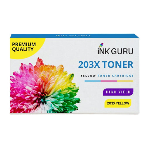 HP Colour LaserJet Pro M254dw Yellow Toner. High Capacity 203X Compatible Toner Cartridge