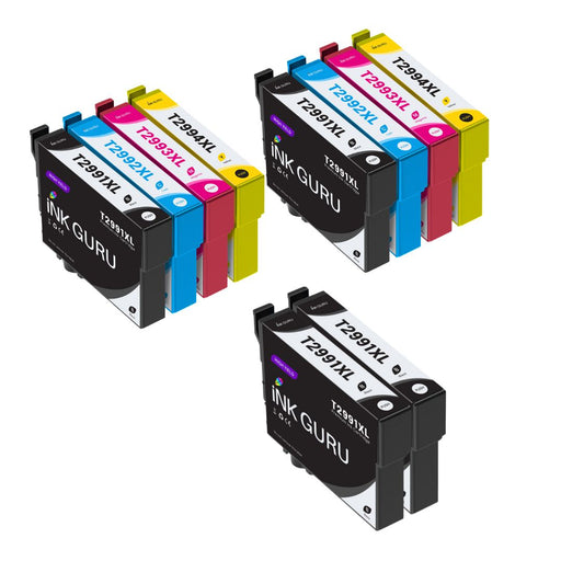 Epson XP-247 Ink - Pack of 10 2 Pack & 2 Black 29XL Compatible Ink Cartridge