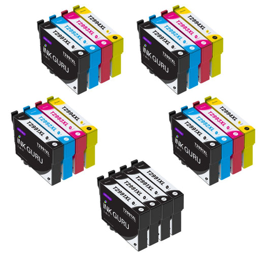 Epson XP-452 Ink - Pack of 20 4 Packs 4 Black Value Multipack. High Capacity Compatible Ink Cartridges