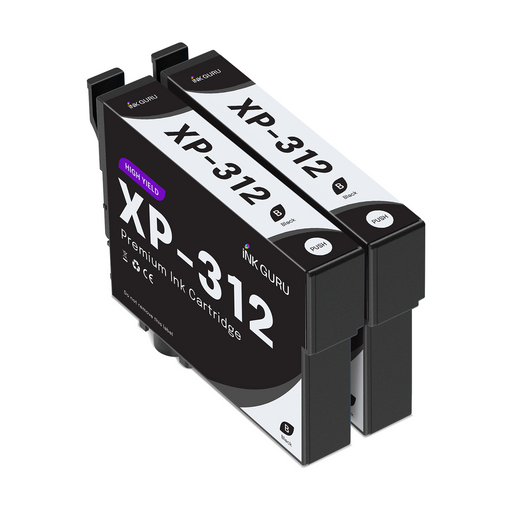 Epson XP-312 Pack of 2 Black Ink - T1811 Compatible Ink Cartridge