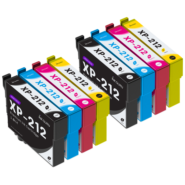 Epson XP-212 Ink - Pack of 8 2 Pack 18XL Compatible Ink Cartridge