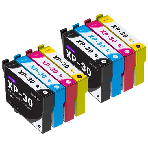 Epson XP-30 Ink - Pack of 8 2 Pack 18XL Compatible Ink Cartridge