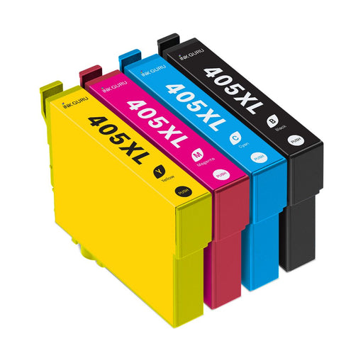 Epson 405XL Ink - Pack of 4 Value Multipack. High Capacity 405XL Compatible Ink Cartridge