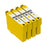 Epson XP-4100 Yellow Ink - 4 Yellow Value Pack. High Capacity Compatible Ink Cartridges (603XL)