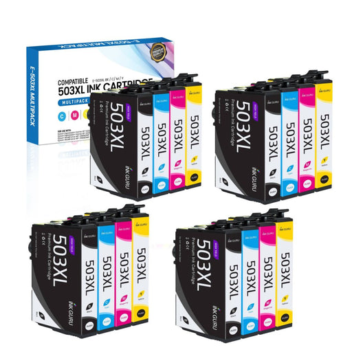 Epson XP-5200 Ink - Pack of 16 Value Multipack, High Capacity 503XL Compatible Ink Cartridges