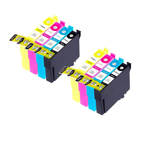 Epson WF-2835DWF Ink - Pack of 8 Value Pack, High Capacity 603XL Compatible Ink Cartridges