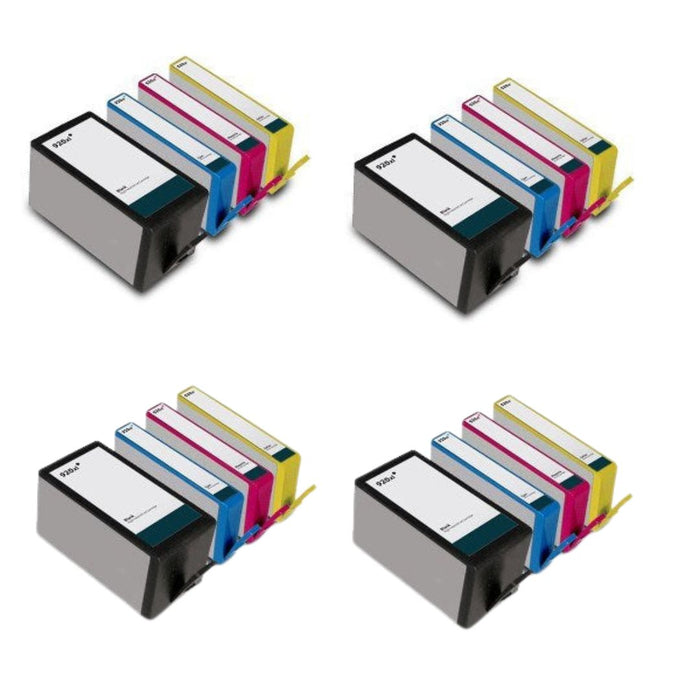 HP 920XL Ink - Pack of 16 4 Packs Value Multipack. High Capacity Compatible Ink Cartridges (920XL)