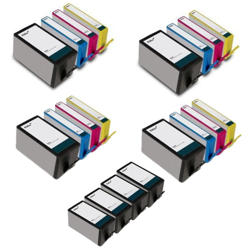 HP Officejet 6500 Ink - Pack of 20 4 Packs 4 Black Value Multipack. High Capacity Compatible Ink Cartridges (920XL)