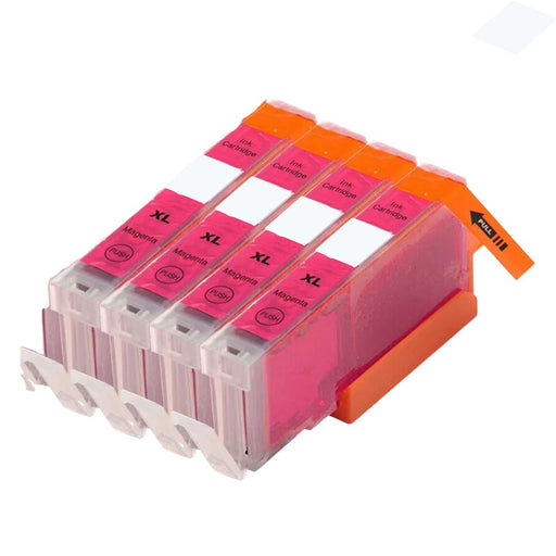 Canon PIXMA MG6853 Magenta Ink - 4 Magenta Value Pack. High Capacity Compatible Ink Cartridges CLI-571