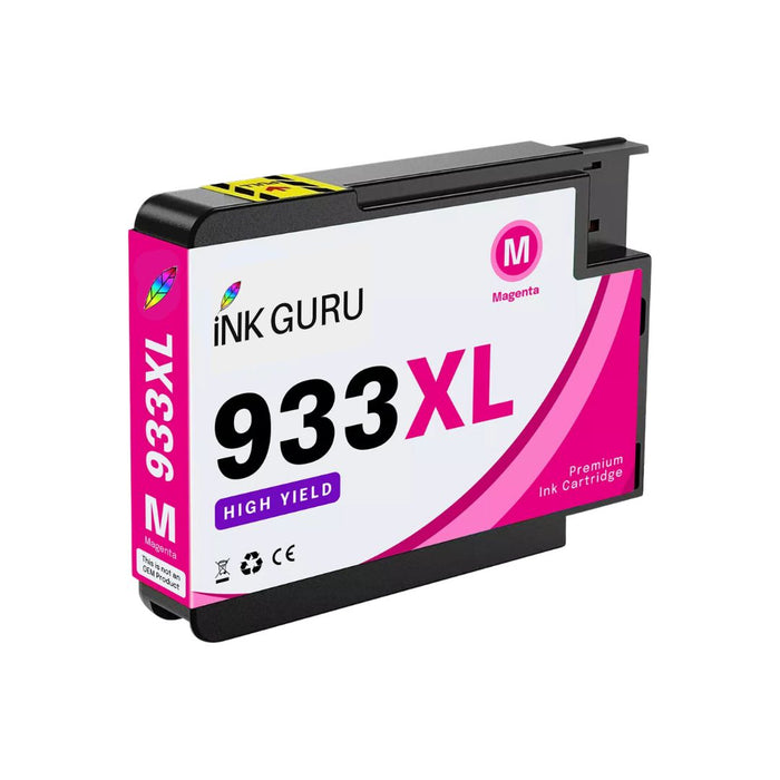 HP Photosmart 7510 Magenta Ink. High Capacity Compatible Ink Cartridges (932XL/933XL)