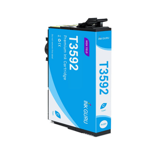 Epson WorkForce Pro WF-4725 Cyan Ink - T3592 35XL Compatible Ink Cartridge