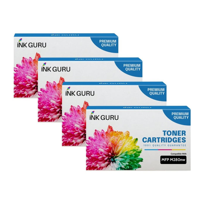 HP Colour LaserJet Pro MFP M280nw Toner - Pack of 4 Value Multipack. High Capacity 203A Compatible Toner Cartridge