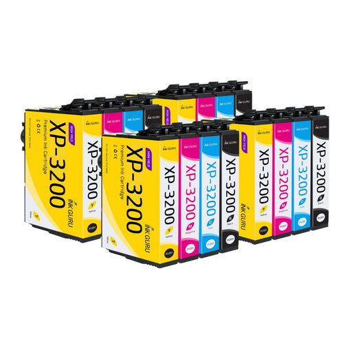 Epson XP-3200 Ink - Pack of 16 4 Pack Value Multipack. High Capacity 604XL Compatible Ink Cartridges