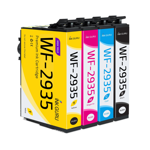 Compatible Epson WF-2935DWF Multipack High Capacity Ink Cartridges Pack of 4 - 1 Set (604xl)