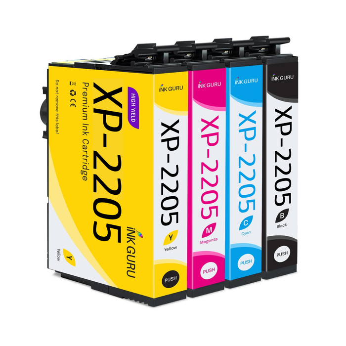 Epson XP-2205 Ink - Pack of 4 Value Multipack. High Capacity 604XL Compatible Ink Cartridge