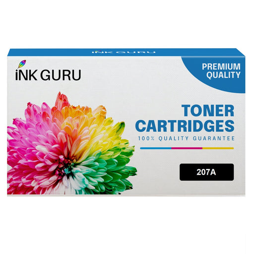 HP 207A Toner - Pack of 4 Value Multipack. High Capacity 207A Compatible Toner Cartridge