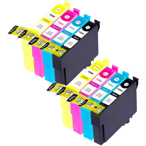 Compatible Epson 29XL Multipack High Capacity Ink Cartridges - Pack of 6 - 1 Set & 2 Black